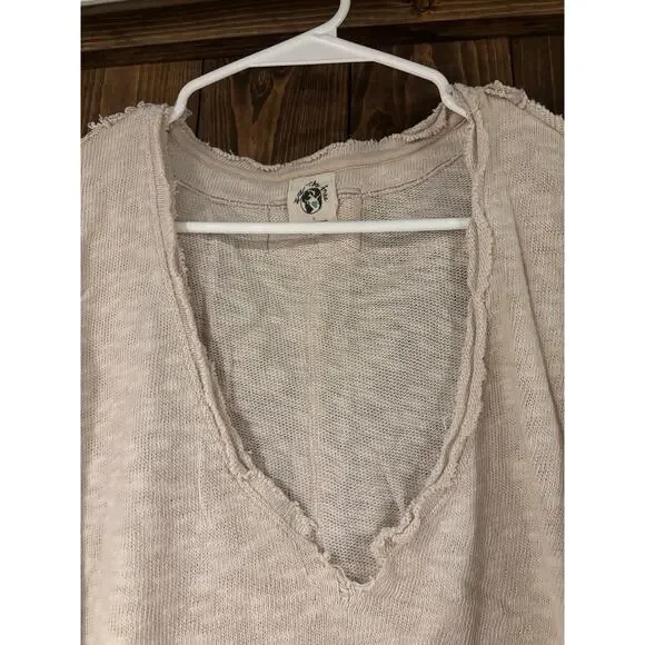 Free People Cream Blouse - Picture 5 of 6